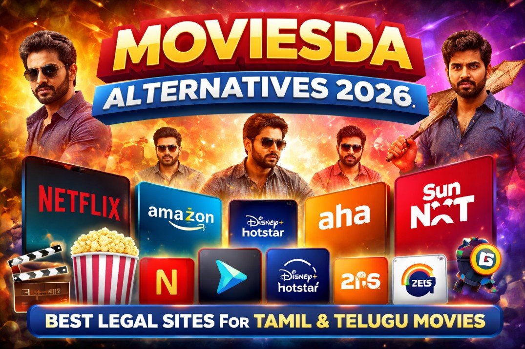 Moviesda Alternatives 2026: Best Legal Sites for Tamil & Telugu Movies